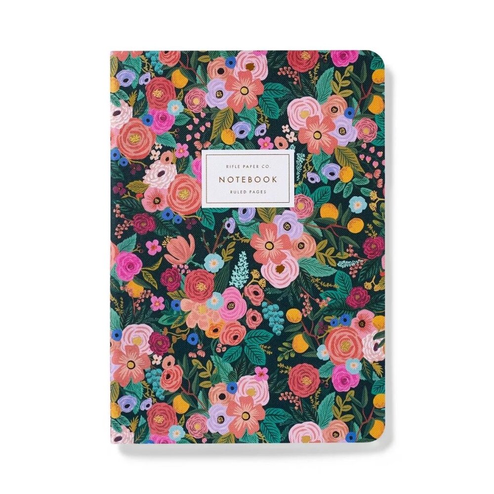 Rifle Paper Co. x Target Garden Party Stitched Notebook‎
